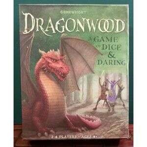 Dragonwood, A Game Of Dice And Daring By Gamewright Games Complete*